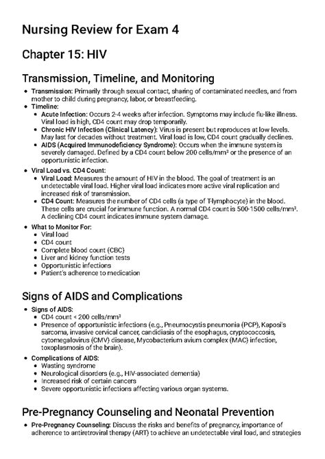 Hiv Nursing Certification Exam