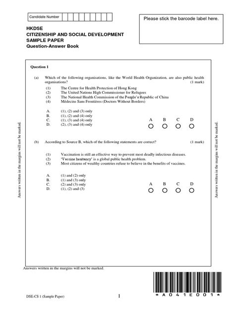 Read Hkdse Sample Paper Answer 