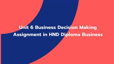 Full Download Hnd Business Decision Making Assignment 