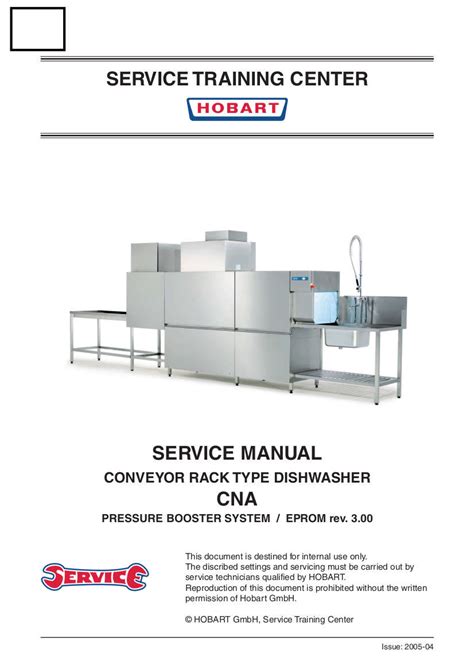 Read Hobart Dishwasher User Guide 