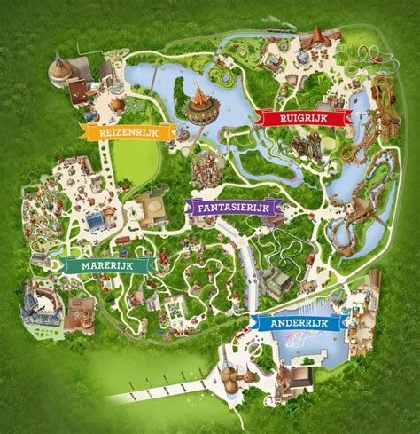 hoeveel attracties heeft de efteling