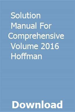Hoffman Cfd Solution Manual Bonokuore