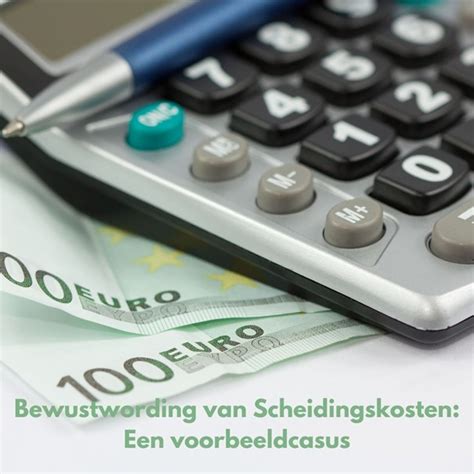 hoge kosten scheiding