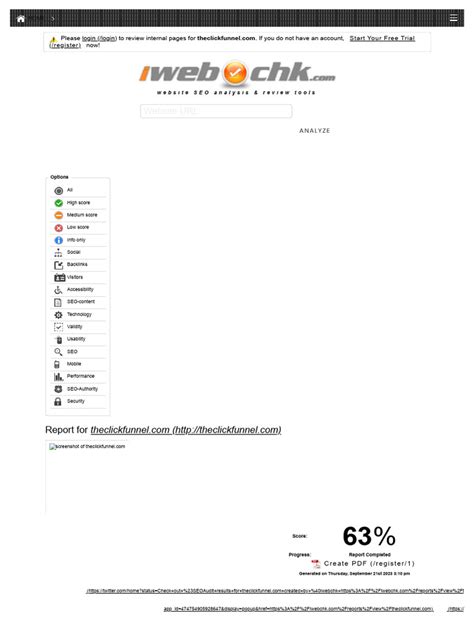 hokiscloset.com Website SEO Review and Analysis iwebchk