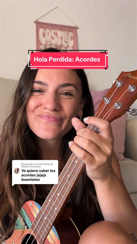 Hola Perdida Acordes