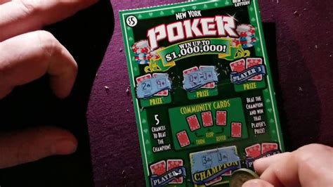 holdem poker new york lottery