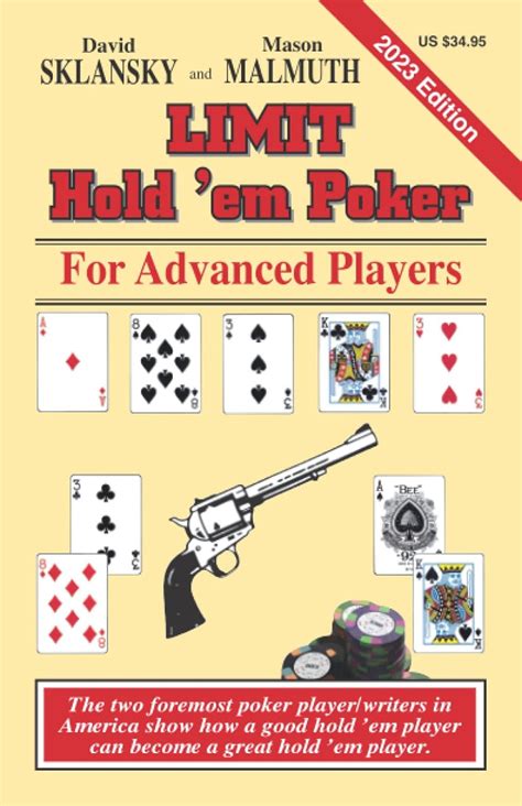 Read Online Holdem Poker For Advanced Players Advance Player By Sklansky David Malmuth Mason 3Rd Third Edition 1011999 