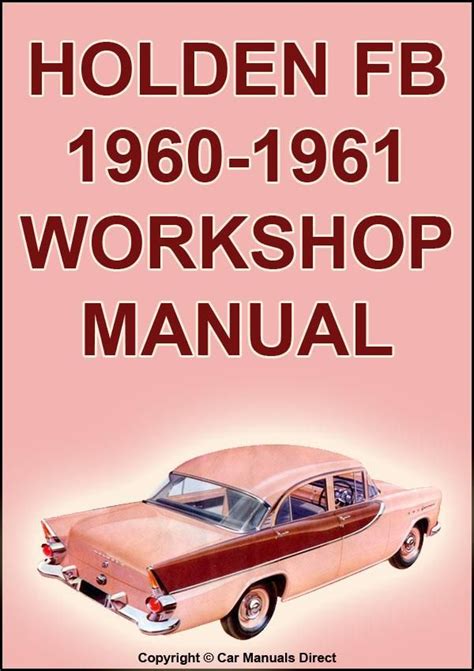 Holden Fb Workshop Manual