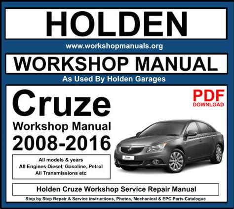 Read Online Holden Cruze 2010 Workshop Manual 