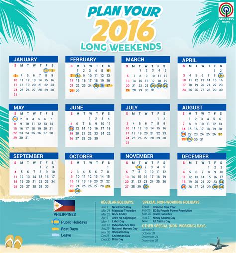 holiday 2016 philippines – Xvux