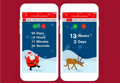 holiday countdown app