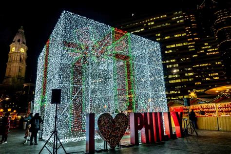 Holiday Lights In Philadelphia