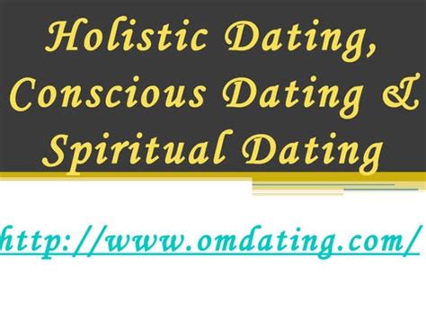 holistic dating