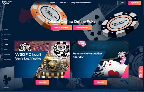 holland casino poker inschrijven