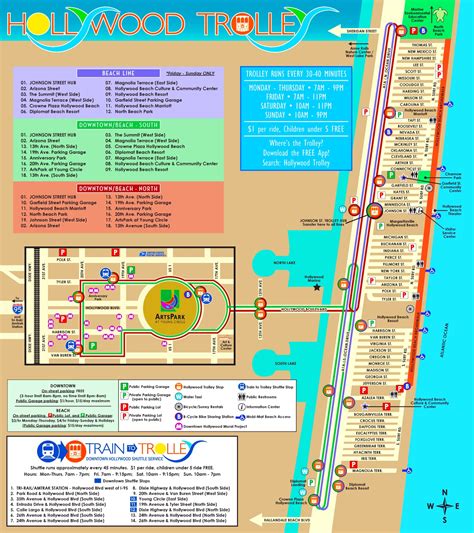 hollywood florida map