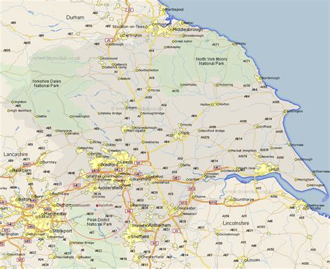 Holmfirth Yorkshire Map