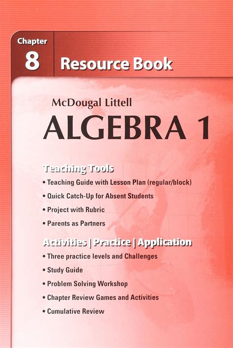 Holt Algebra 1 Chapter 8 Test