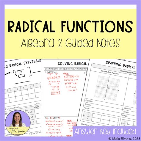 Holt Algebra 2 Radical Functions Answers Test
