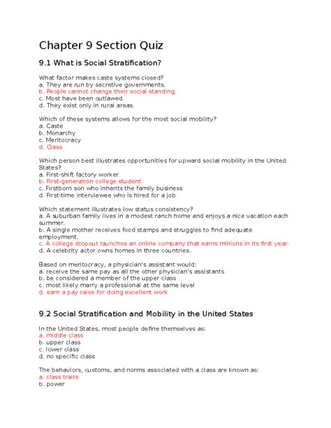 Holt Chapter 9 Section Quiz Answers Chefenore