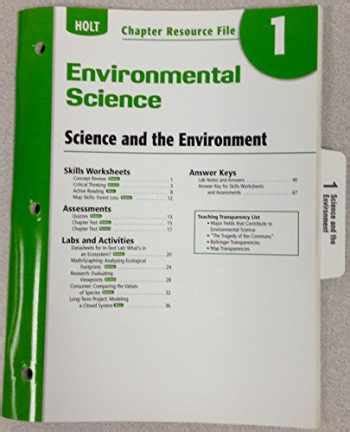 Holt Environmental Science Chapter Resource File 8 Understanding Populations