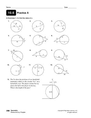 Holt Geometry 6 Practice B Answers