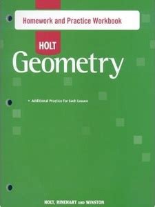 Holt Geometry Homework And Practice Workbook