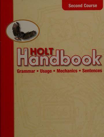 Holt Handbook Second Course