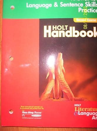 Holt Language Second Course Answer Key