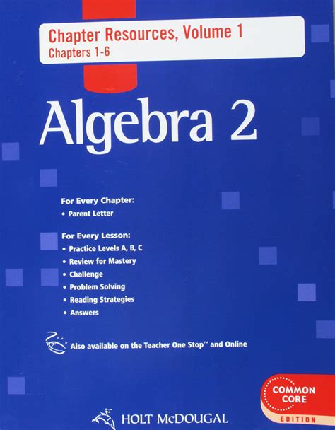 holt mcdougal algebra 2 chapter 10 test answers