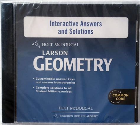 Holt Mcdougal Larson Geometry Answer Key