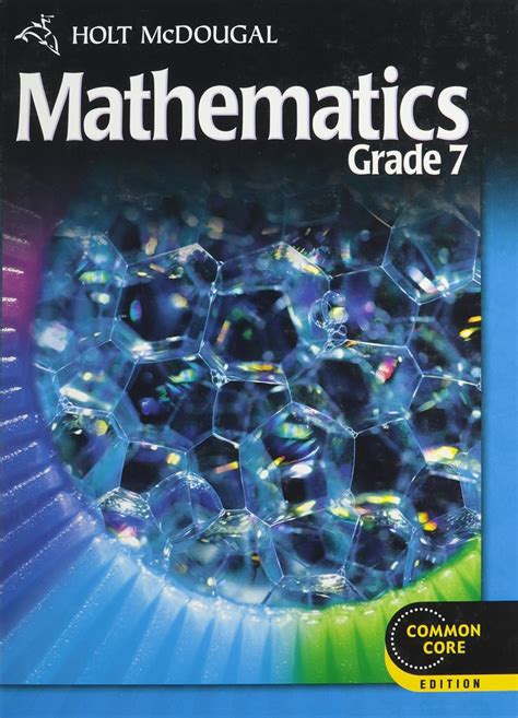 Holt Mcdougal Math Grade 7 Workbook Answers