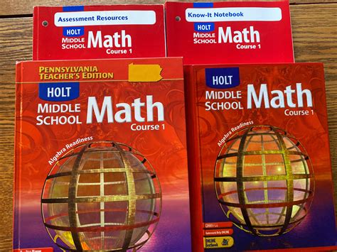 Holt Middle School Math Course Answers