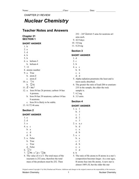 Full Download Holt Chemistry Concept Review Answer Key Chapter11 