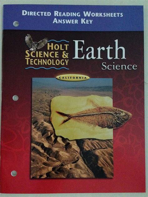 Download Holt Earth Science Directed Reading Worksheets Answer Key 
