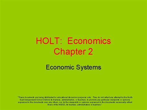 Read Online Holt Economics Chapter 1 Ppt 
