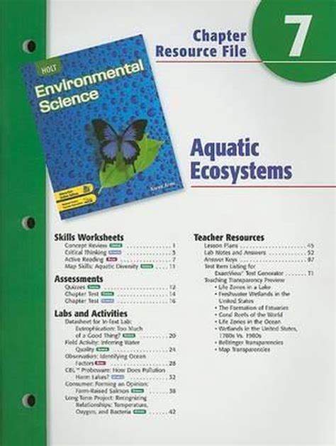 Read Online Holt Environmental Science Chapter 7 