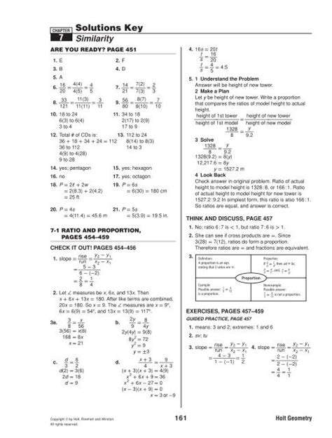 Read Holt Geometry Answer Key Chapter 10 