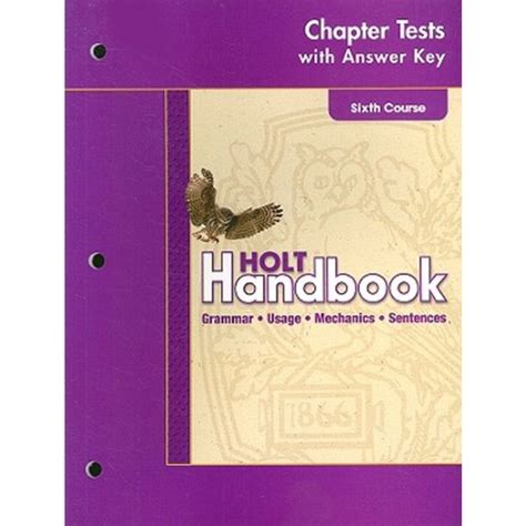 Full Download Holt Handbook Answers 