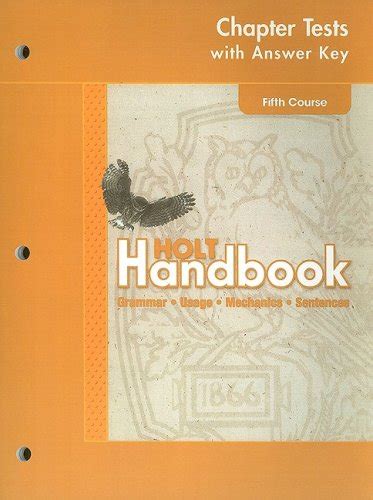 Read Holt Handbook Fifth Course Answer Key 