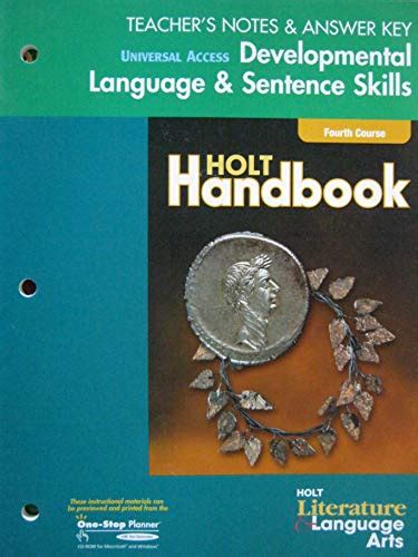 Read Online Holt Handbook Fourth Course Teacher39S Edition 