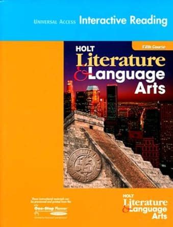Full Download Holt Literature And Language Arts Fifth Course Answer Key 