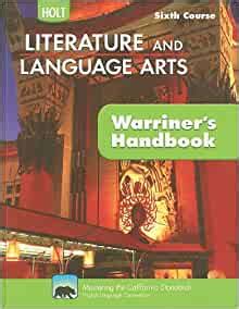 Full Download Holt Literature Language Arts Warriners Handbook California Student Edition Grade 12 Sixth Course Ca Sixth Course 2009 