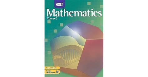 Read Online Holt Mathematics Course 3 Teacher39S Edition 