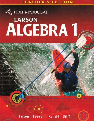 Download Holt Mcdougal Larson Algebra 1 Teacher Edition 