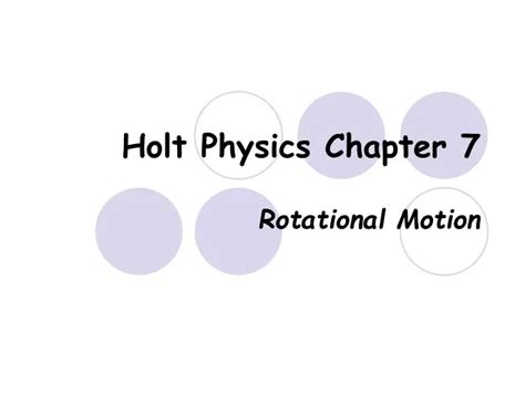 Download Holt Physics Chapter 7 Review And Assess Answers 