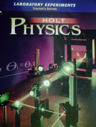 Download Holt Physics Laboratory Experiments Teachers Edition 