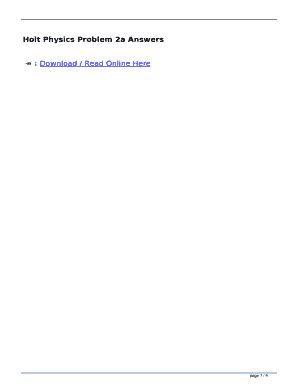 Read Holt Physics Problem 20B Answers 