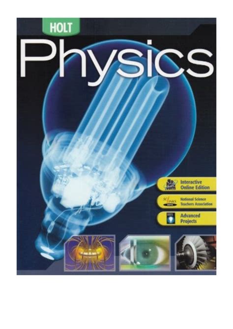 Read Online Holt Rinehart And Winston Physics Textbook Answers 
