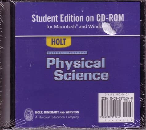 Full Download Holt Science Spectrum Physical Science Student Edition 2006 