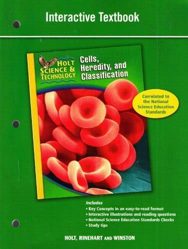 Read Online Holt Science Technology Interactive Textbook C Cells Heredity And Classification 